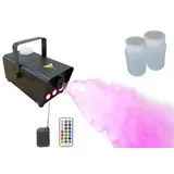 NORTHPOINT LED Nebelmaschine mit Fernbedienung & Farbwechsel - inkl. Nebelfluid