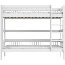 Lifetime Etagenbett Family 207 x 177 x 132 cm Kiefer massiv weiß