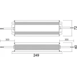 Deko-Light LED-Netzgerät IP, DIM CV 24V 66-200W, spannungskonstant, dimmbar: Phasenan-/abschnitt D-872138