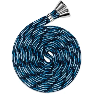 ONEFLOW Wechsel Handykette für Twist Case, Handyband zum Umhängen ohne Hülle, Universal Handy Umhängeband Kordel abnehmbar, Smartphone Stoff Band Handykordel 155 cm lang, Blau/Hell-Blau - 10.1 cm x 14.6 cm x 1.4 cm