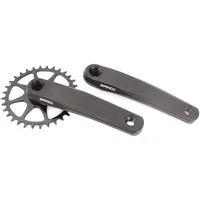 KHE KHEbikes MTB Kurbelgarnitur, 1-Fach, 170 mm, Direct Mount, 32 Zähne Kettenblatt, Schwarz