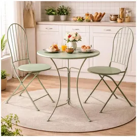 Hti-Living Gartentisch Ivy 55 x 55 x 68 cm Grün