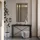 CaliCosy ARCHIE Konsolentisch 110 x 35 x 76 cm Grau