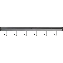 Stalgast Magnet-Messerhalter mit 6 Haken, L. 600 mm