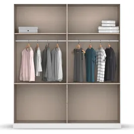 Rauch Drehtürenschrank Winnipeg 181 x 210 x 56 cm Weiß