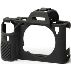 EASYCOVER Silikonprotector schwarz für Sony Alpha 9 /  A7III/ A7RIII