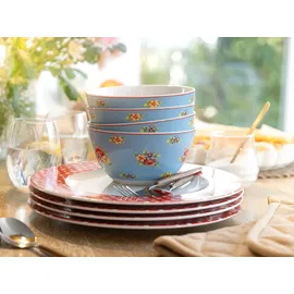 CreaTable Emily Kombiservice 16-tlg. bunt