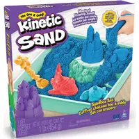 Spin Master Kinetic Sand Sandbox Set blau 454 g