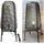 Chic Antique Lampe mit Flechtmuster Schwarz