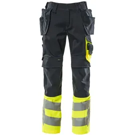 Mascot Hose mit Hängetaschen Hose 82C52 schwarzblau/hi-vis gelb