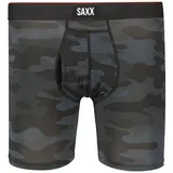 SAXX Underwear Multi-sport Mesh Fly Boxershorts - Remote Camo Faded Black - L
