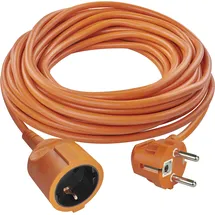 EMOS - IP20 Verlängerungskabel 20m - 1 Schuko-Steckdose - 230 V, 16 A, 3680 W - hochwertige PVC-Isolierung - H05VV-F3G 1,5 mm2 - erhöhter Berührungsschutz - für Innen - orange
