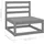 vidaXL Garten-Lounge-Set 6-tlg. Massivholz Kiefer grau