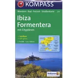 Kompass-Karten KOMPASS Wanderkarte 239 Ibiza, Formentera 1:50.000
