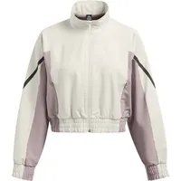 Under Armour Unstoppable Crop Jacket Summit White Black -
