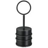 Relaxdays Türstopper Schwarz 7 cm