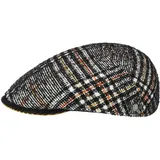 LIERYS Tacola Check Flatcap Klassisches Karomuster Herren Schirmmütze Herbst Winter senf M (56-57 cm) - M