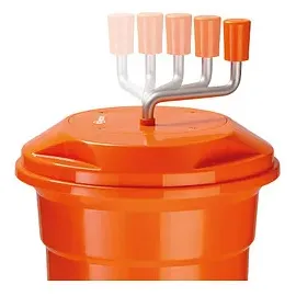 Bartscher K1 Salatschleuder 12 Liter orange