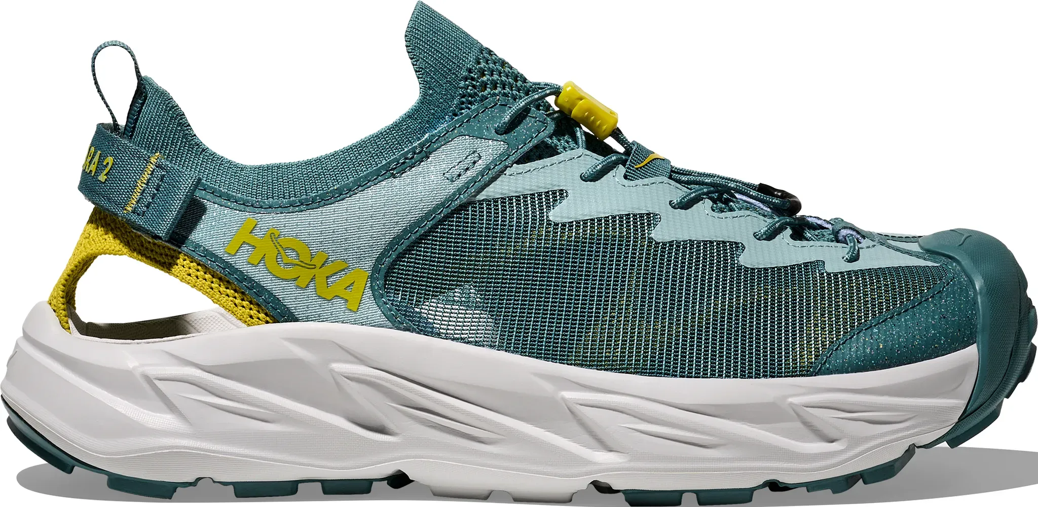 Hoka Herren Hopara 2 Trekkingsandale - 44 2/3 - DRUZY / MOUNTAIN FOG