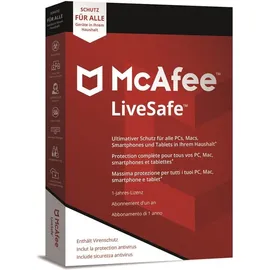 McAfee LiveSafe 2019 Unlimited ESD Win Mac Android iOS