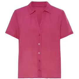 VIVANCE Kurzarmbluse rosa 38