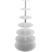 Schneider Etagen-Tortenständer, 7-Etagen, silber