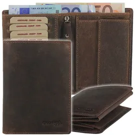 GREENLAND Montana Geldbörse Unisex braun