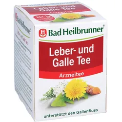 BAD Heilbrunner Leber- und Galletee Filt 8X1,75 g