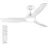 132 cm 35 W Weiß