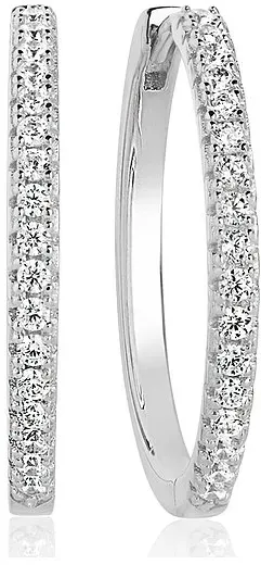 Sif Jakobs Jewellery Creolen SJ-E22030-CZ-SS - silber