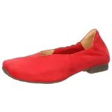 THINK! Leder-Ballerinas in Rot | Gr.: 36,5