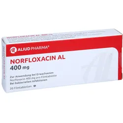 Norfloxacin AL 400 mg Filmtabletten 20 St