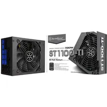 Silverstone ST1100-TI v1.1, Strider Titanium Serie, 1100W 80 Plus Titanium ATX flüsterleises PC-Netzteil mit 135 mm-Lüfter, 100% modular, SST-ST1100-TI