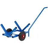 Kongamek Langgutwagen in blau 1600x600x750mm Gummibereifung mit 200kg Tragkraft