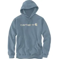 CARHARTT Signature Logo Kapuzenpullover - Blue - M