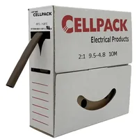 Cellpack Schrumpfschlauch SB/9.5-4.8/braun/10m