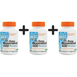 Doctor's Best Trans-Resveratrol 600 mg Kapseln 60 St.
