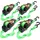 Wiltec Spanngurte Automatik 4er Set 3 m 320 daN