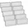 Songmics Gabionenkörbe 100 x 30 x 30 cm