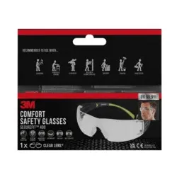 3M Schutzbrille kratzfest transparent SF400CC1