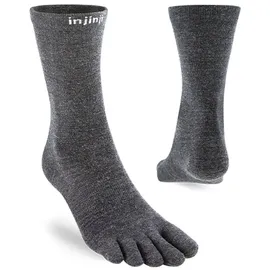 injinji Liner Crew Wool 1 Paar Grau XL