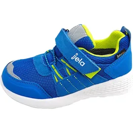 Jela London Jela Kinderschuhe Jungen Halbschuhe Klettschuh Blau Freizeit, Schuhgröße:28 EU - Bunt - 28