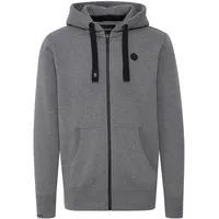 !Solid Kapuzensweatjacke SOLID grau XXL