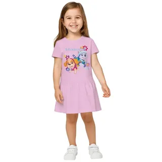 Paw Patrol Kleid Adventure Awaits! Kleidchen mit kurzen Ärmeln in rosa | Gr.: 110/116