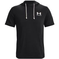 Under Armour Rival Terry LC SS HD black onyx white L