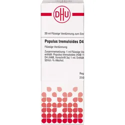 Populus Tremuloides D 4 20 ML