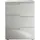 SchlafKONTOR Nachtschrank Spice 46 x 40,2 x 61,6 cm Weiß