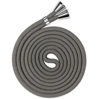 ONEFLOW Wechsel Handykette für Twist Case, Handyband zum Umhängen ohne Hülle, Universal Handy Umhängeband Kordel abnehmbar, Smartphone Stoff Band Handykordel 155 cm lang, Dunkel-Grau - M