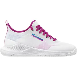 Kempa Kourtfly Kinder Weiß/Cyan/Purple 38