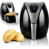 Alpina Heißluftfritteuse 2,4 l schwarz